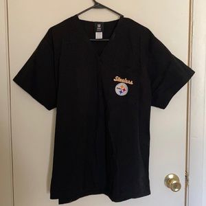 Pittsburgh Steelers 2x unisex scrub top